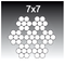 stainless steel wire rope 7x7+FC (304,316,316L)